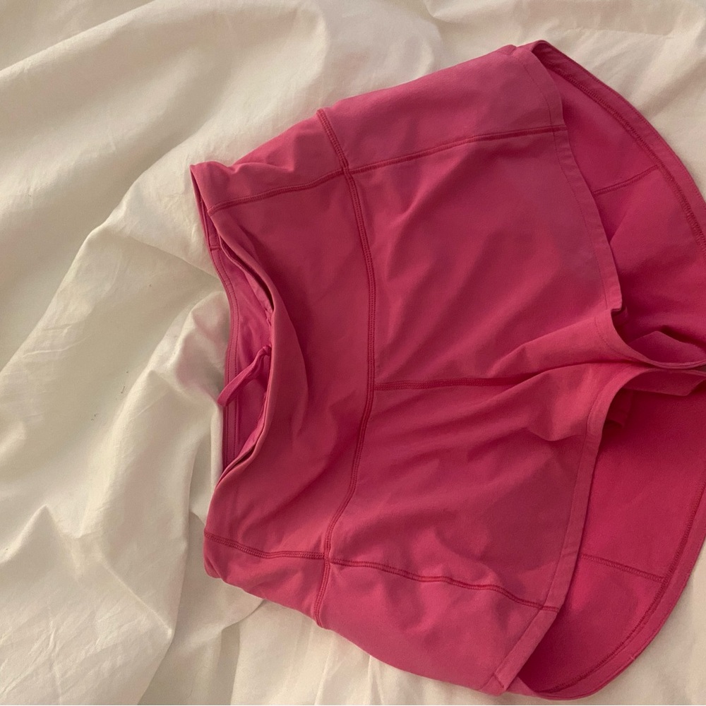 sonic pink SPEED UP SHORTS size 0 2.5 inch